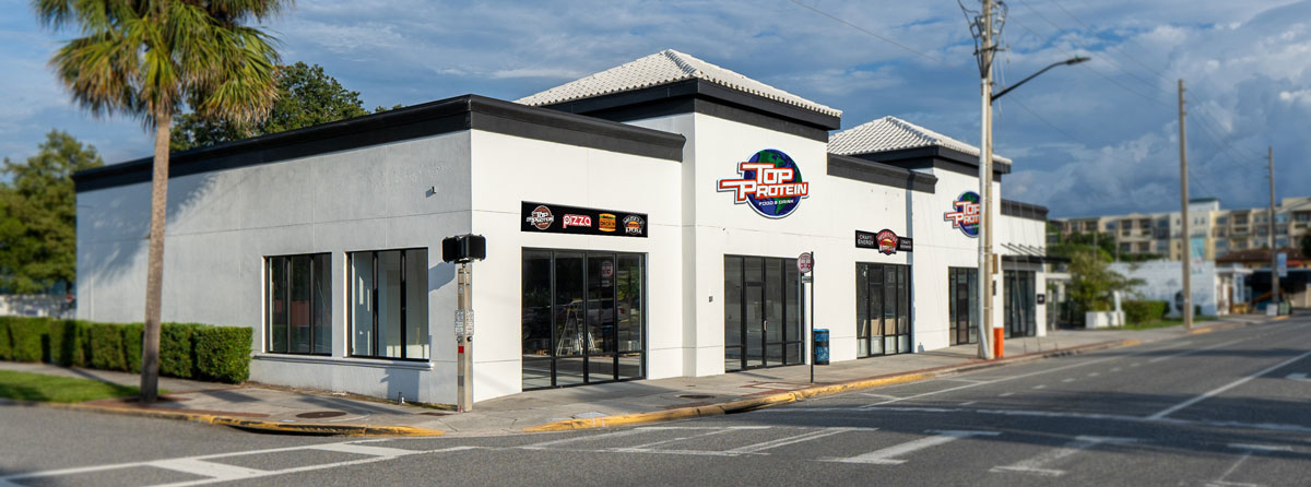 Top Protein Orlando - Come visit our flagship restaurant at 2607 Edgewater Drive in College Park